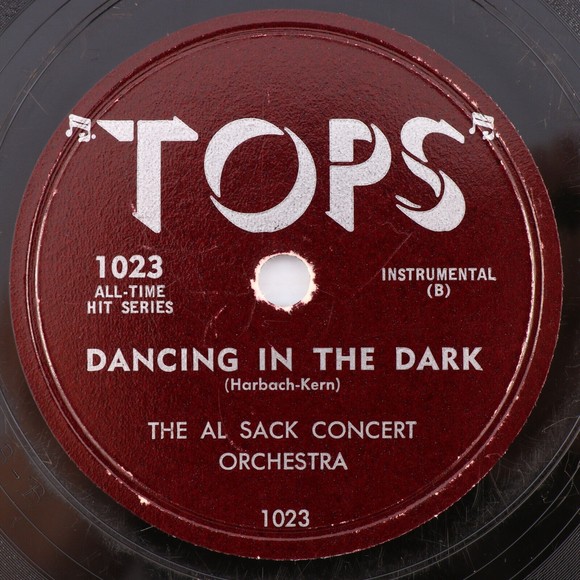 Albert Sack, Smoke Gets in Your Eyes, Dancing in the Dark 10" 78 rpm Record 1023 - Picture 3 of 14